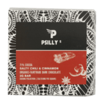 Psilly - Dark Chocolate Bar - Salty Chili & Cinnamon | Momentum Mushroom Canada