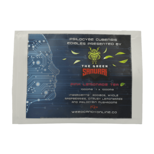 The Green Samurai - Pink Lemonade Tea - 1000mg | Momentum Mushroom Canada