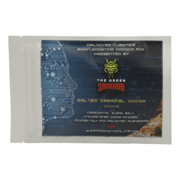 The Green Samurai - Salted Caramel Cocoa - 1g or 3g | Momentum Mushroom Canada