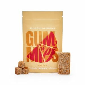Euphoria Psychedelics – Orange Gummy 1000mg | Momentum Mushroom Canada