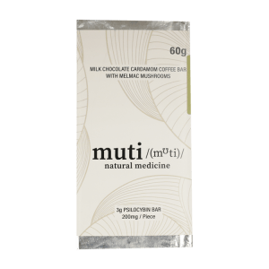 Muti - Milk Chocolate Cardamom Coffee bar – 3000mg | Momentum Mushroom Canada