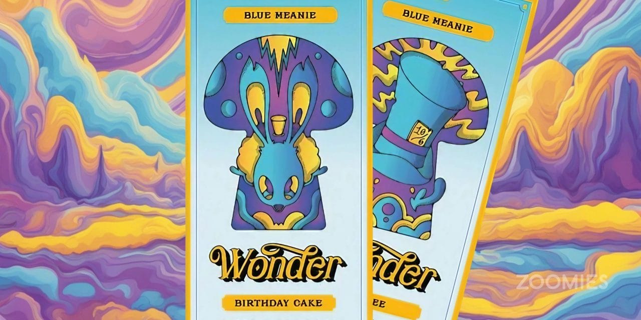 Wonder - Blue Meanies Chocolate Bar - Milk Chocolate | Momentum Mushroom Canada